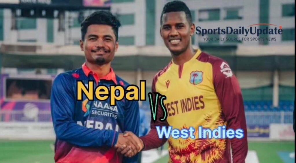 On Saturday sep 28, Nepal defeated West Indies by 19 runs in the first T20 international of a three-match series in Sharjah.