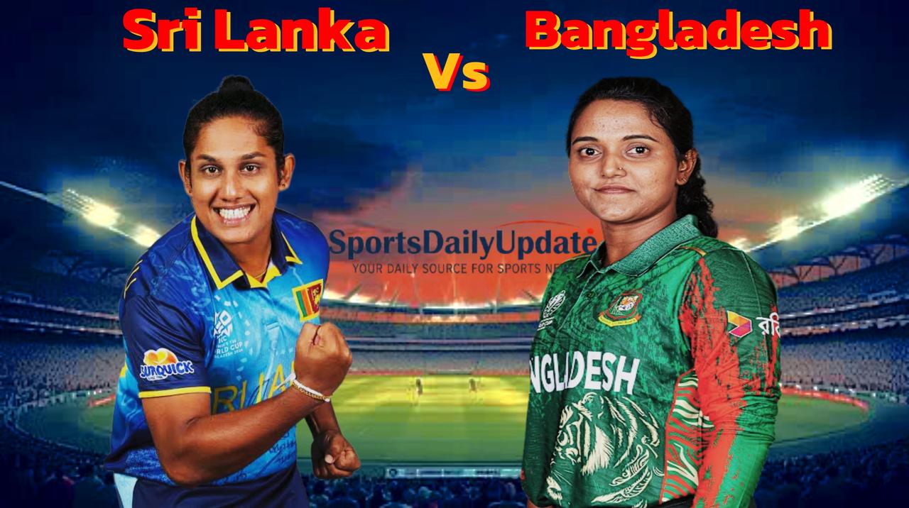 Sri Lanka women's team beat Bangladesh women's team by 7 runs.