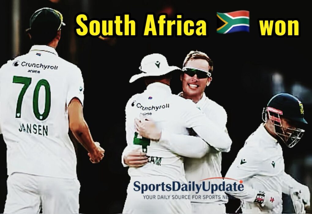 South Africa beat India by 408 runs, winning the Test series 2-0