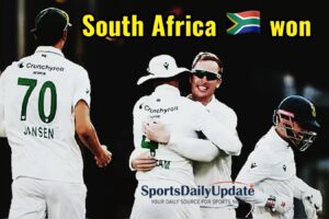 South Africa beat India by 408 runs, winning the Test series 2-0
