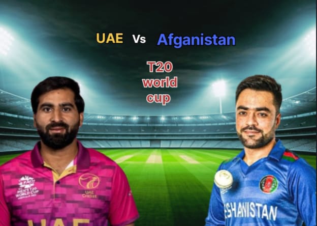 UAE vs AFGANISTAN match, Afganistan won by 6 wicket