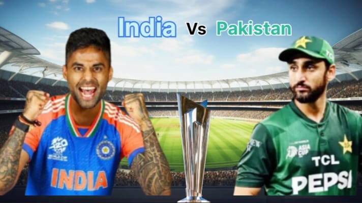 India Vs Pakistan match, India won by 61 runs