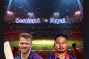 Scotland vs Nepal match, Nepal won the match