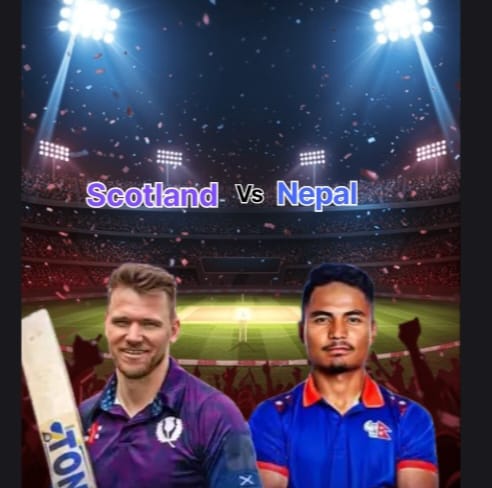 Scotland vs Nepal match, Nepal won the match