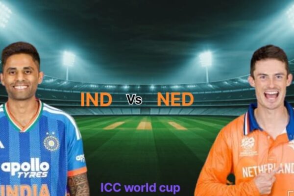 India vs Netherland match, India won by 17 runs