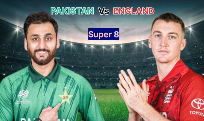 Pakistan vs England match , England won by 2 wicket