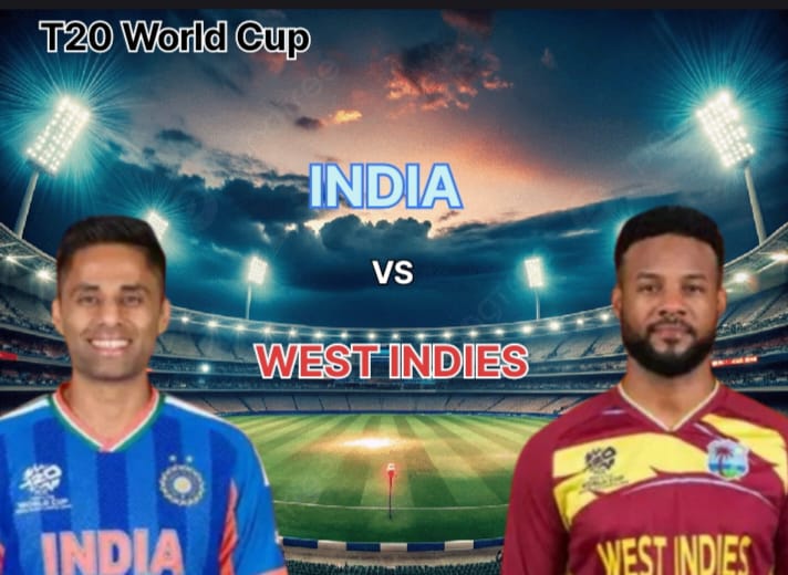 India vs west indies match, India won by 5 wickets